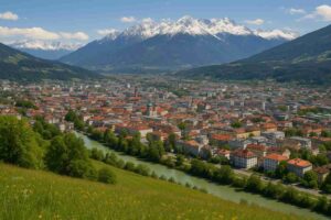 Panorama-Bild von Innsbruck